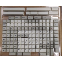 1953 Retro Grey 104+43 Cherry MX PBT Dye-subbed Keycaps Set for Mechanical Gaming Keyboard